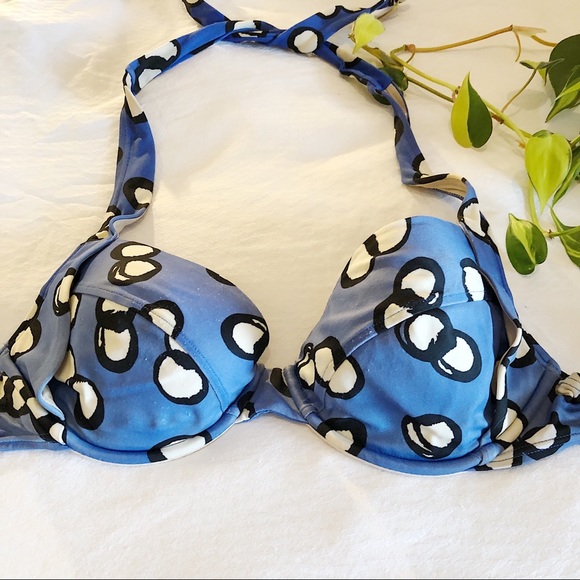 Victoria’s Secret 34D Bikini Top in Blue - Picture 2 of 5